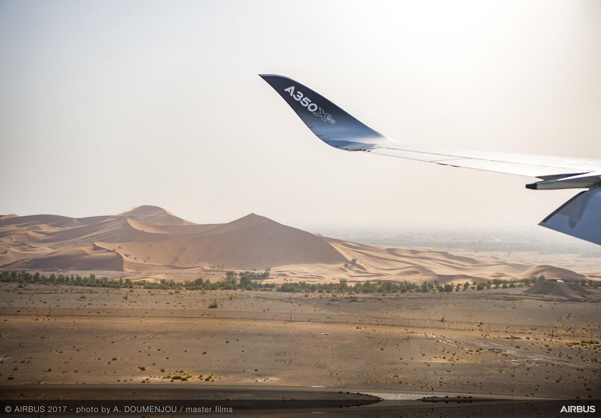 A350 1000 HOT WEATHER TEST CAMPAIGN 01